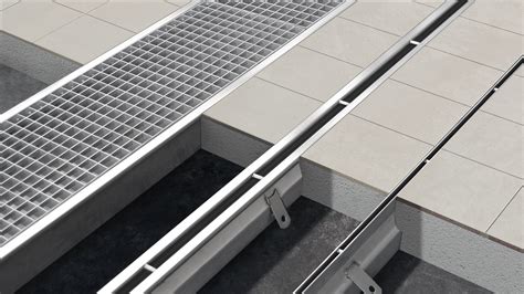aco stainless steel slot drain